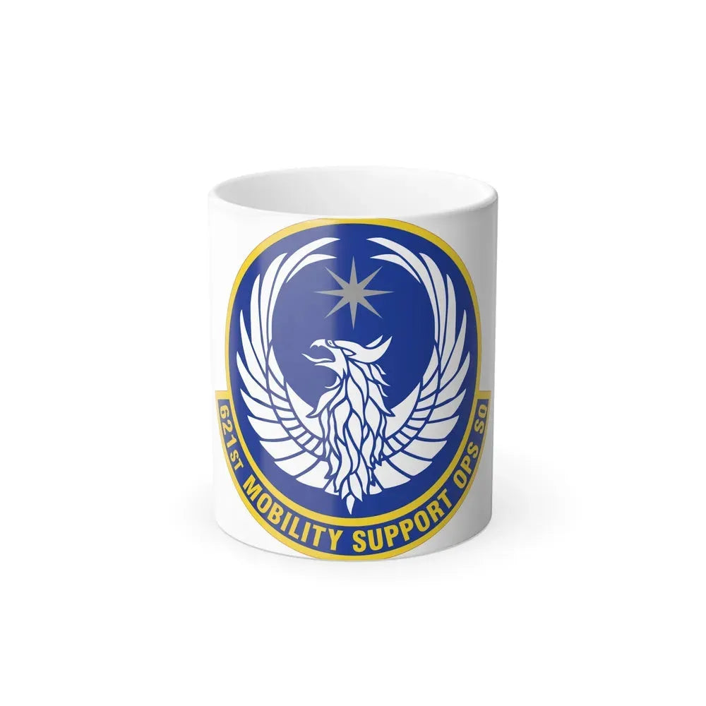 621 Mobility Support Operations Squadron AMC (U.S. Air Force) Color Changing Mug 11oz - Go Mug Yourself