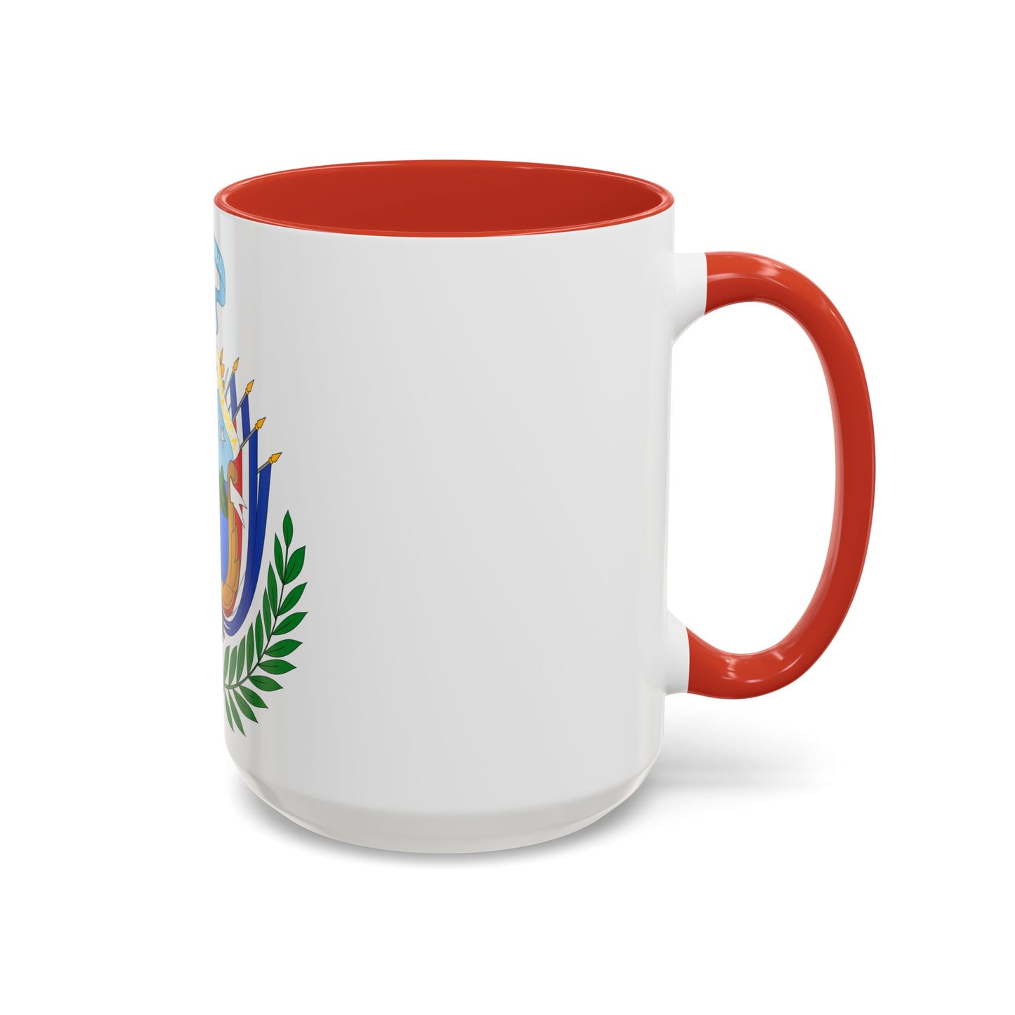 Coat of arms of Costa Rica (1848-1906) - Accent Coffee Mug