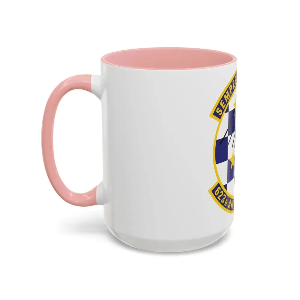 623 Air Control Squadron PACAF (U.S. Air Force) Accent Coffee Mug - Go Mug Yourself
