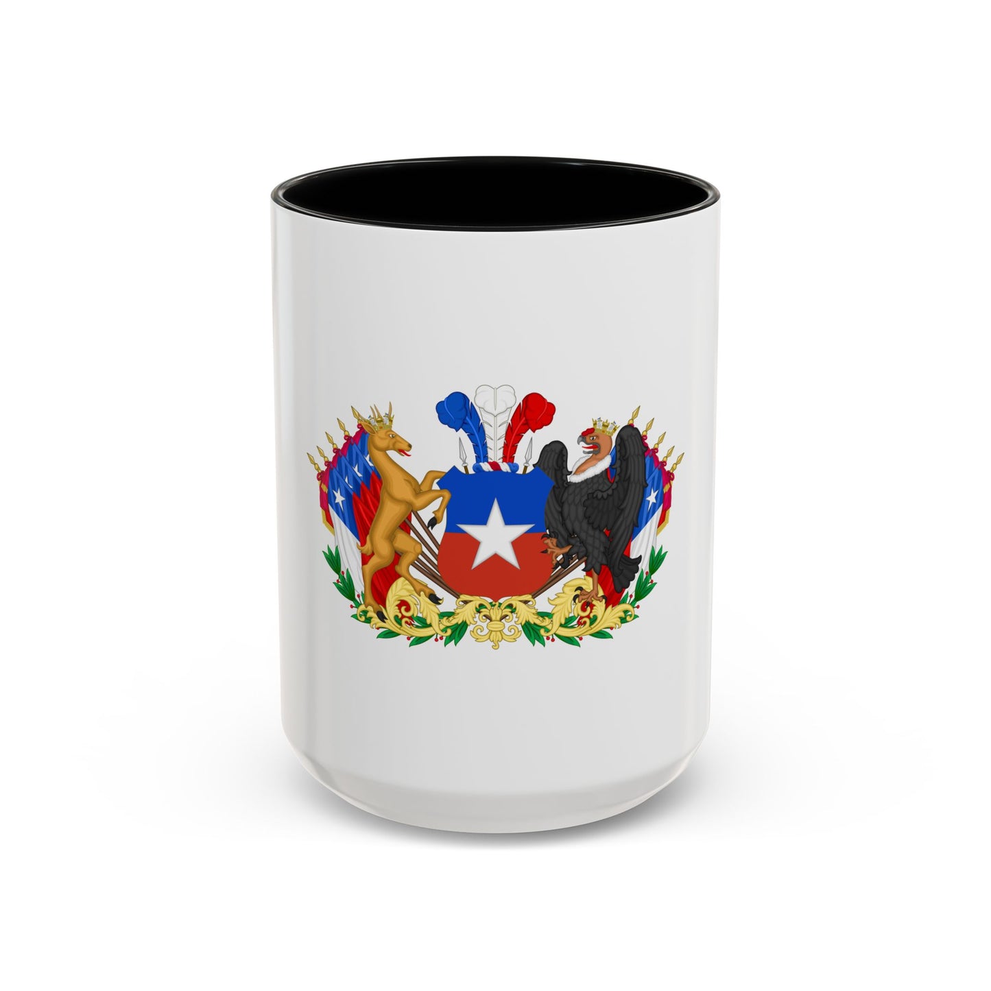 Greater Coat of Arms of Chile (1834-1920) - Accent Coffee Mug