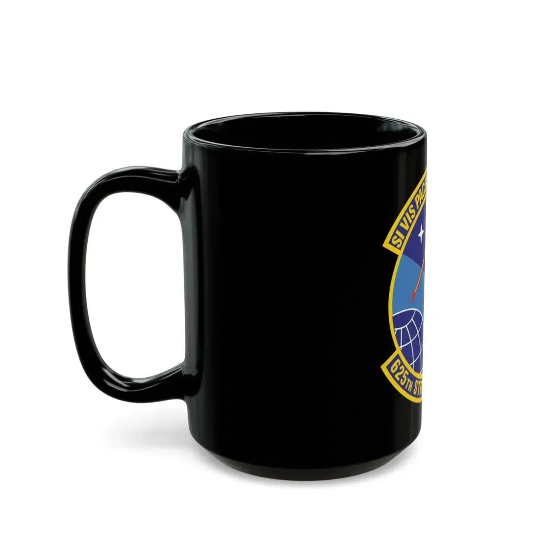 625 Strategic Operations Sq AFGSC (U.S. Air Force) Black Coffee Mug - Go Mug Yourself
