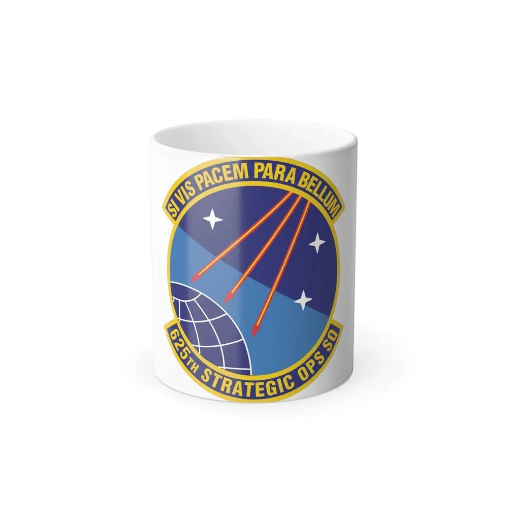 625 Strategic Operations Sq AFGSC (U.S. Air Force) Color Changing Mug 11oz - Go Mug Yourself