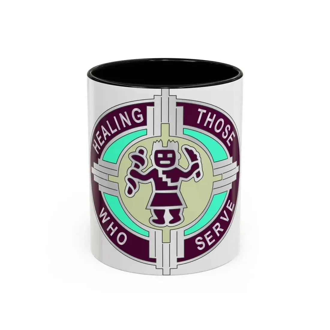 6251 US Hospital (U.S. Army) Accent Coffee Mug 11oz Black - Go Mug Yourself