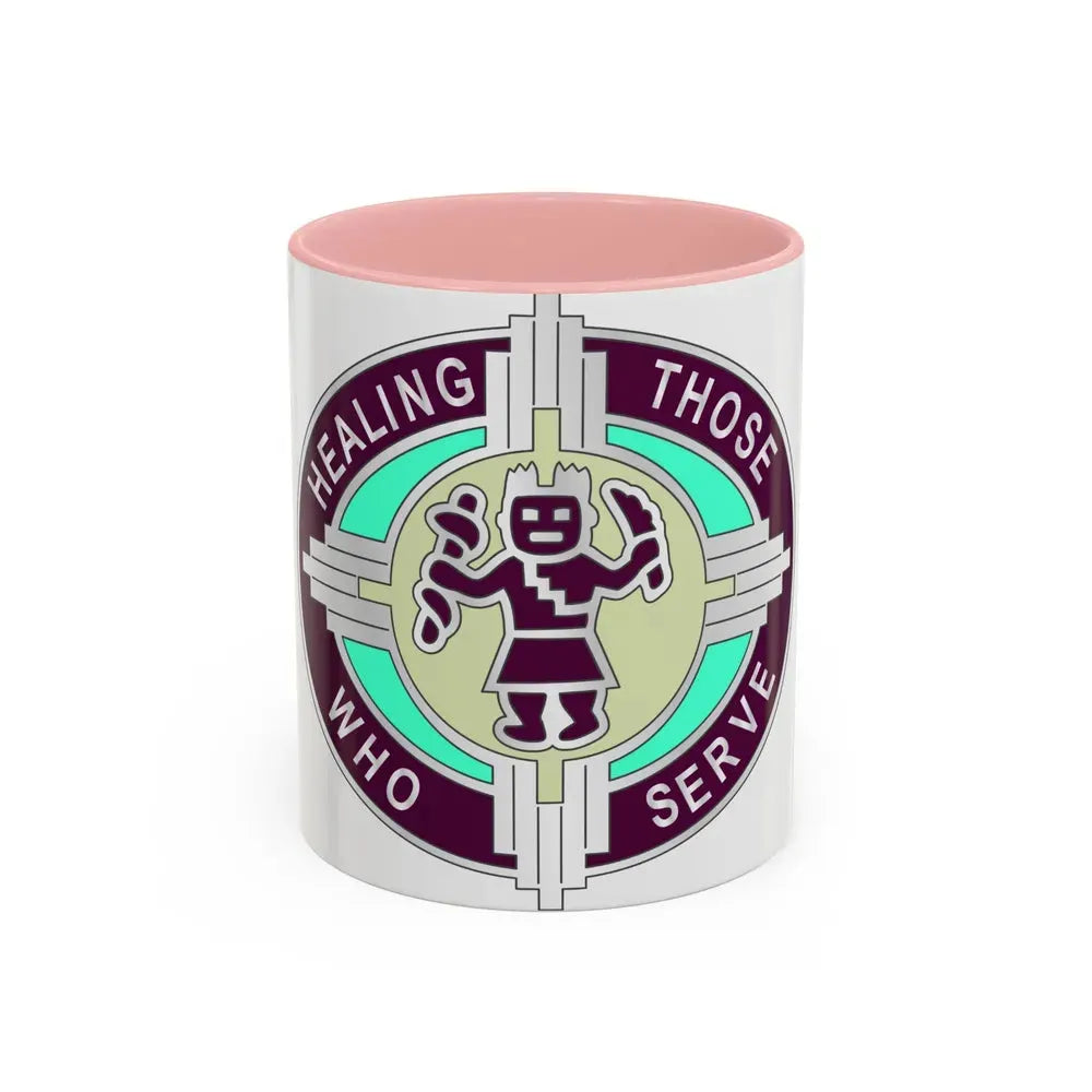 6251 US Hospital (U.S. Army) Accent Coffee Mug 11oz Pink - Go Mug Yourself