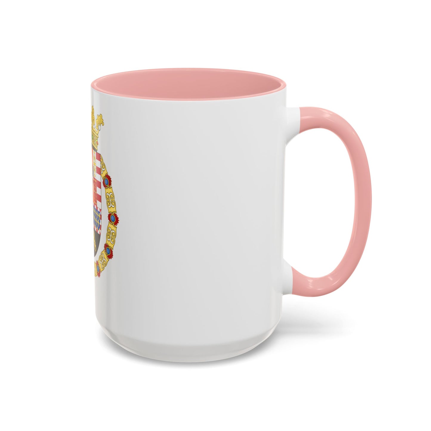 Coat of Arms of Philip II of Spain (1558-1580) - Accent Coffee Mug