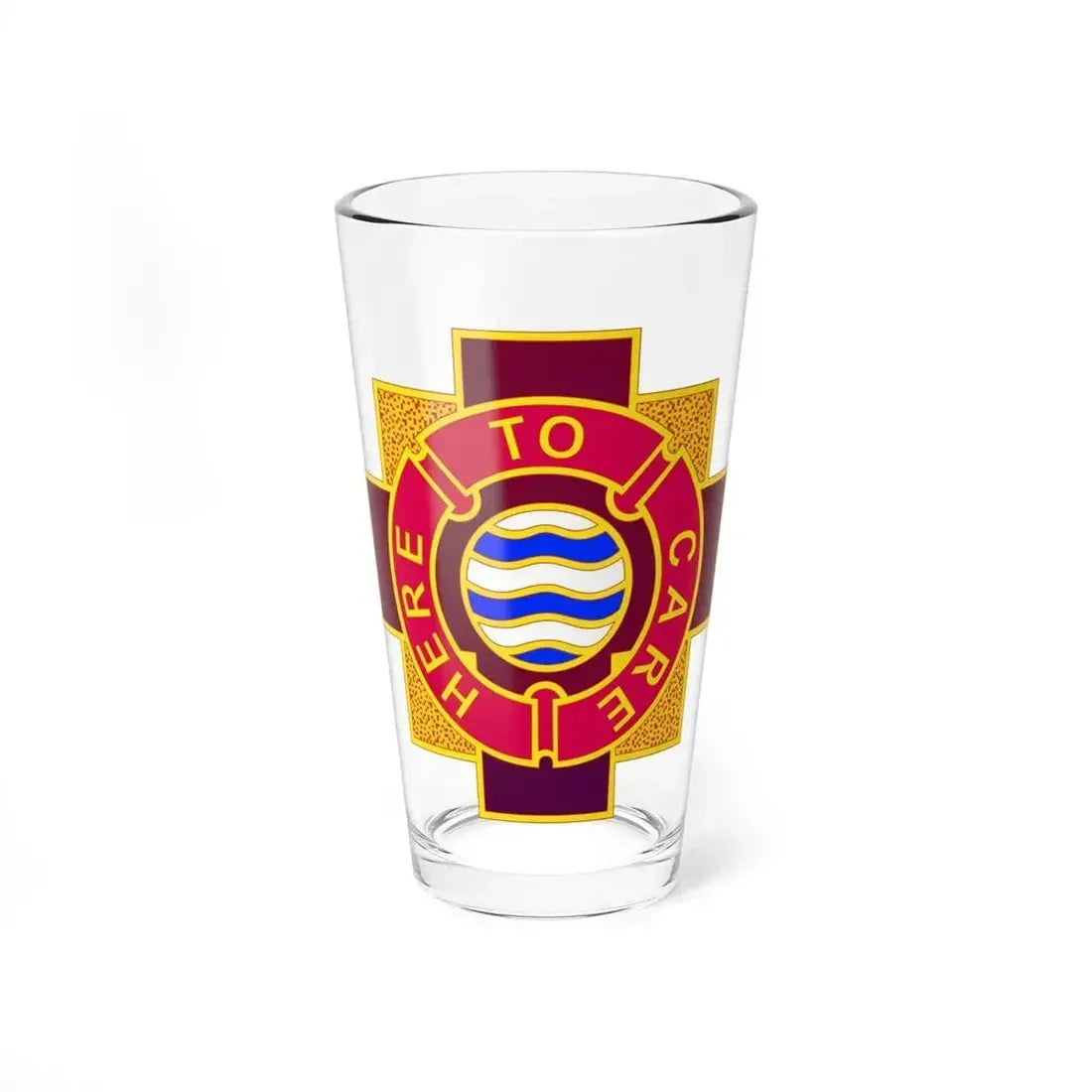 6253 US Hospital (U.S. Army) Pint Glass 16oz 16oz - Go Mug Yourself
