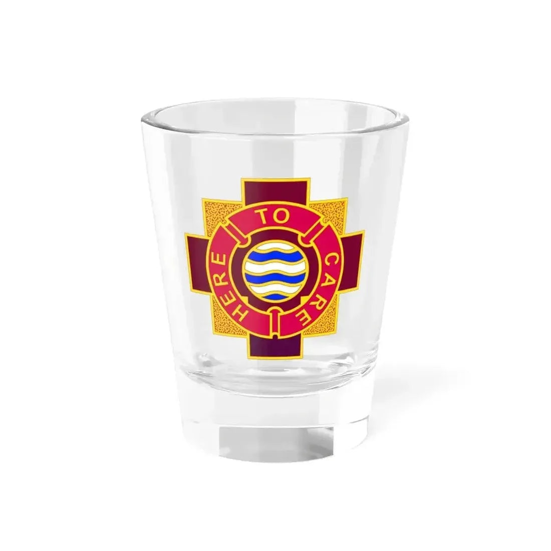6253 US Hospital (U.S. Army) Shot Glass 1.5oz 1.5oz - Go Mug Yourself