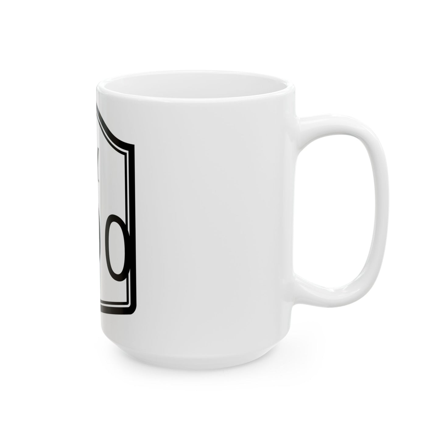 NY-x 1927 (New York) (Road Sign) White Coffee Mug