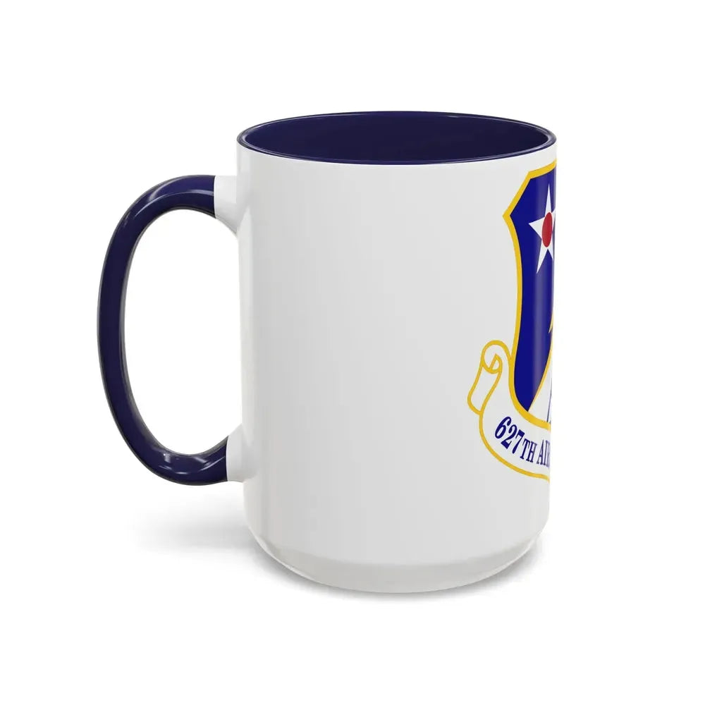 627 Air Base Group AMC (U.S. Air Force) Accent Coffee Mug - Go Mug Yourself