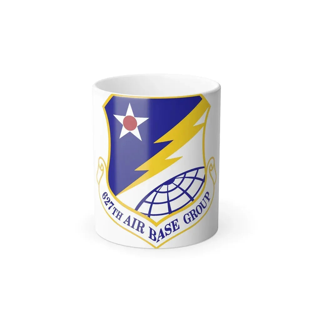 627 Air Base Group AMC (U.S. Air Force) Color Changing Mug 11oz - Go Mug Yourself