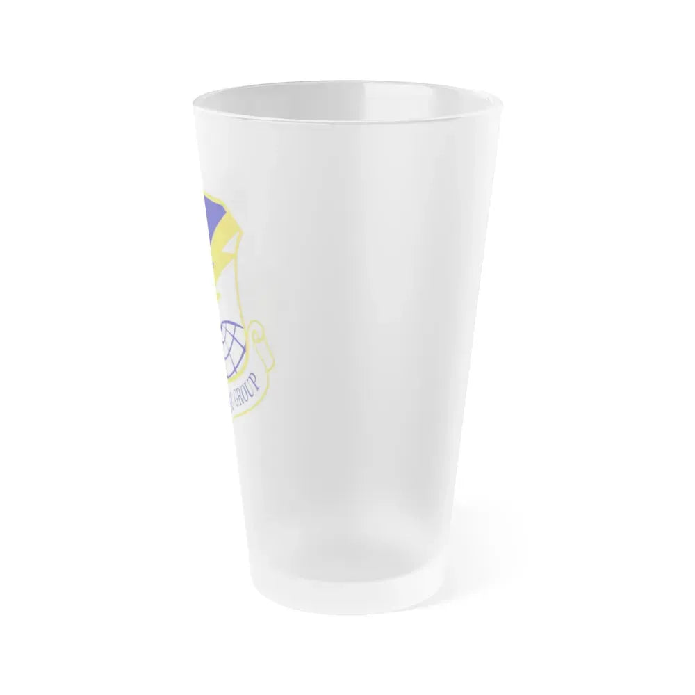 627 Air Base Group AMC (U.S. Air Force) Frosted Pint Glass 16oz - Go Mug Yourself