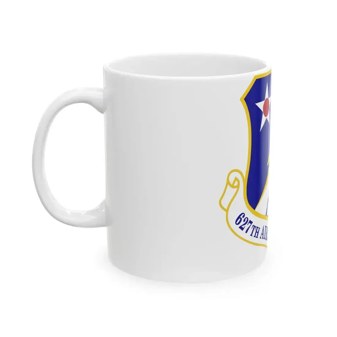 627 Air Base Group AMC (U.S. Air Force) White Coffee Mug - Go Mug Yourself