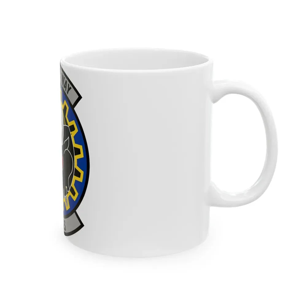 627 Civil Engineer Squadron AMC (U.S. Air Force) White Coffee Mug - Go Mug Yourself