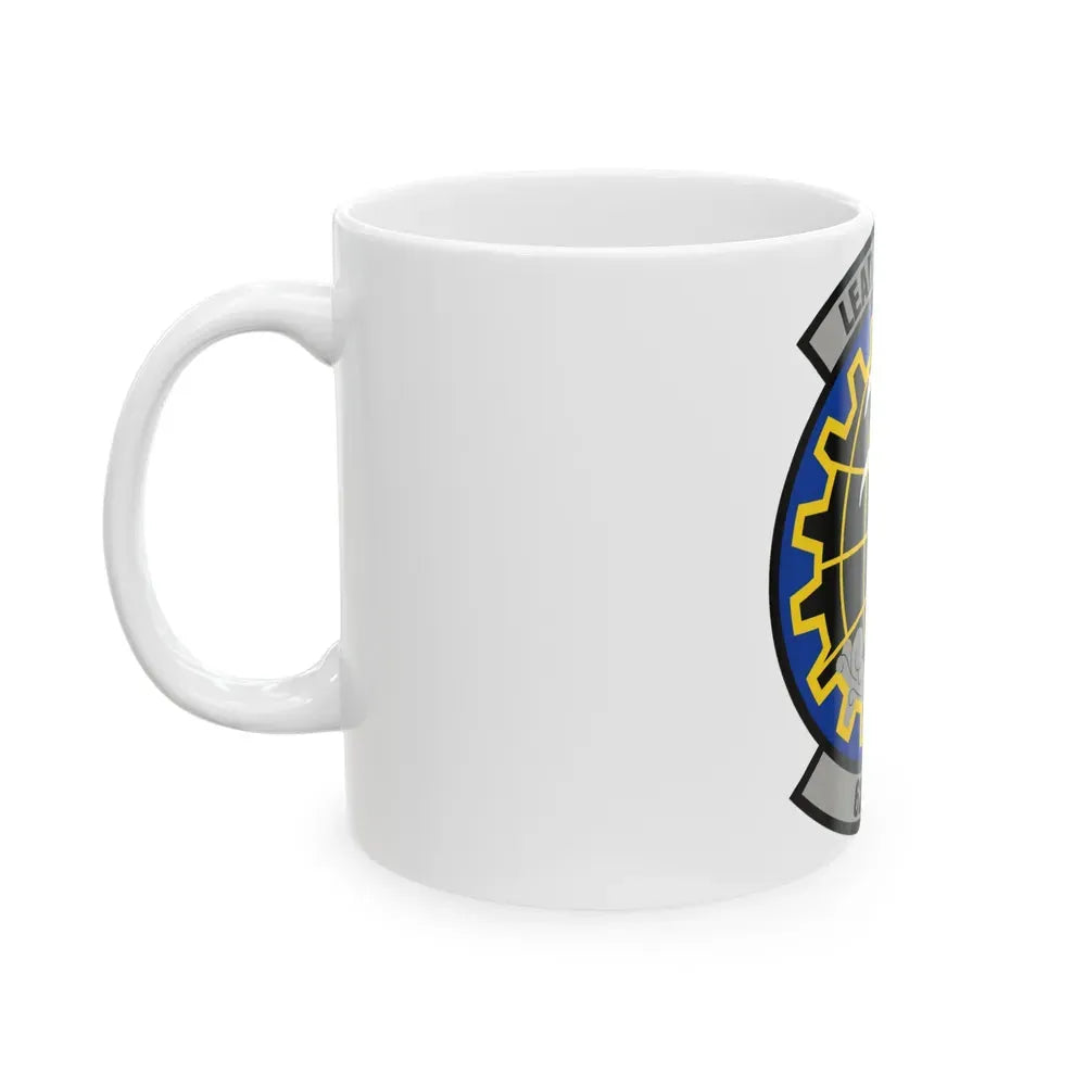 627 Civil Engineer Squadron AMC (U.S. Air Force) White Coffee Mug - Go Mug Yourself