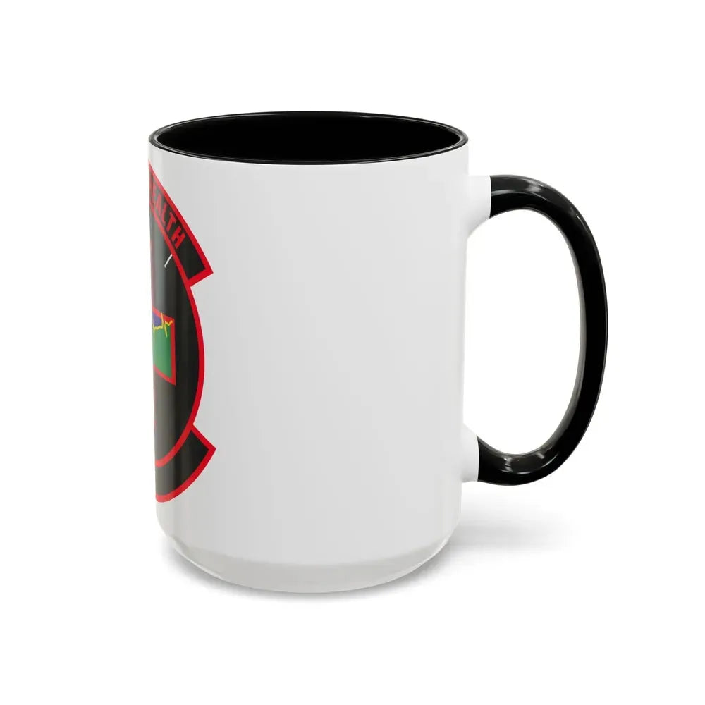 628 Healthcare Operations Squadron AMC (U.S. Air Force) Accent Coffee Mug - Go Mug Yourself