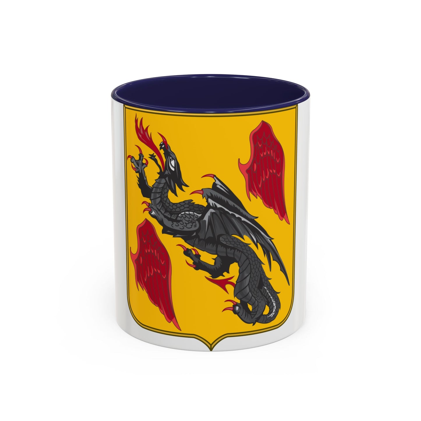 81 Airborne Antiaircraft Artillery Battalion 2 (U.S. Army) Accent Coffee Mug