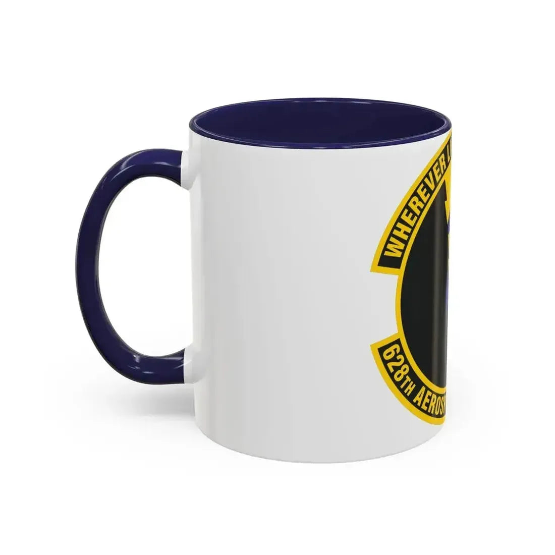 628th Aerospace Medicine Squadron (U.S. Air Force) Accent Coffee Mug - Go Mug Yourself