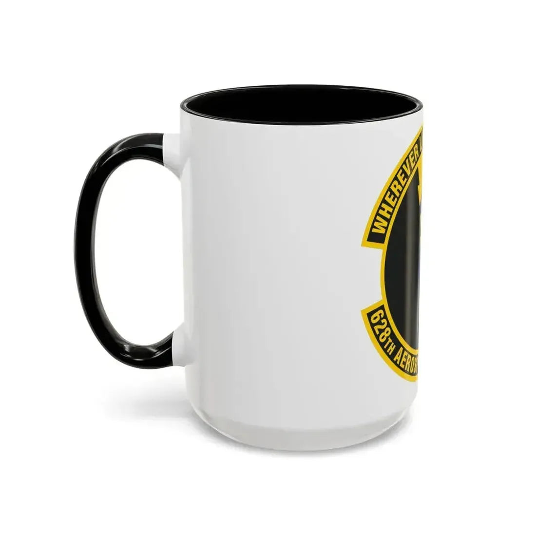 628th Aerospace Medicine Squadron (U.S. Air Force) Accent Coffee Mug - Go Mug Yourself