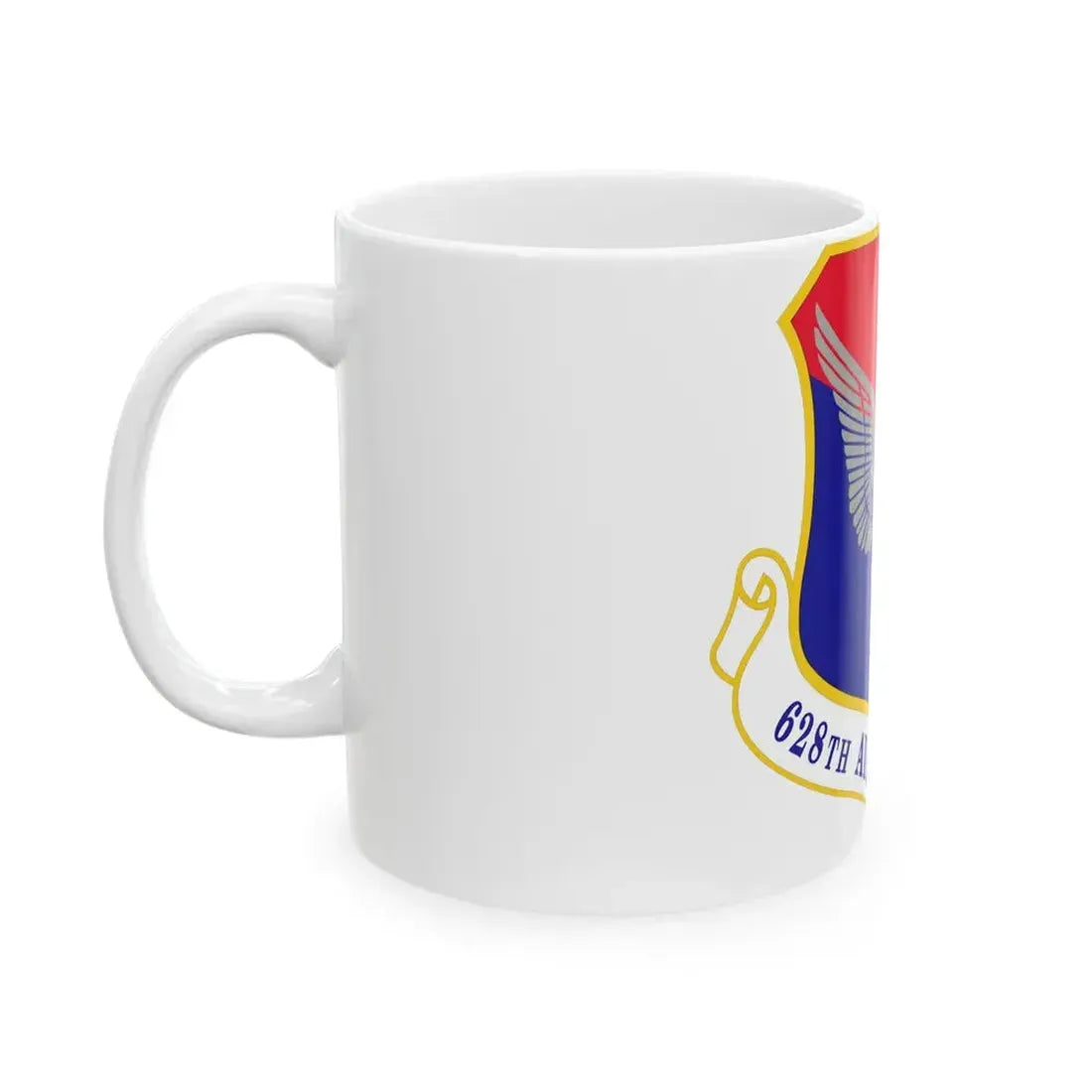 628th Air Base Wing (U.S. Air Force) White Coffee Mug - Go Mug Yourself
