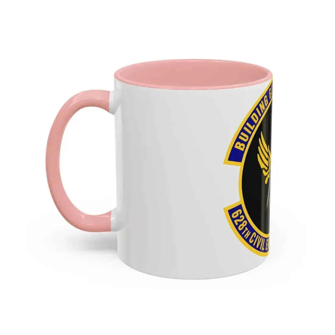 628th Civil Engineer Squadron (U.S. Air Force) Accent Coffee Mug - Go Mug Yourself