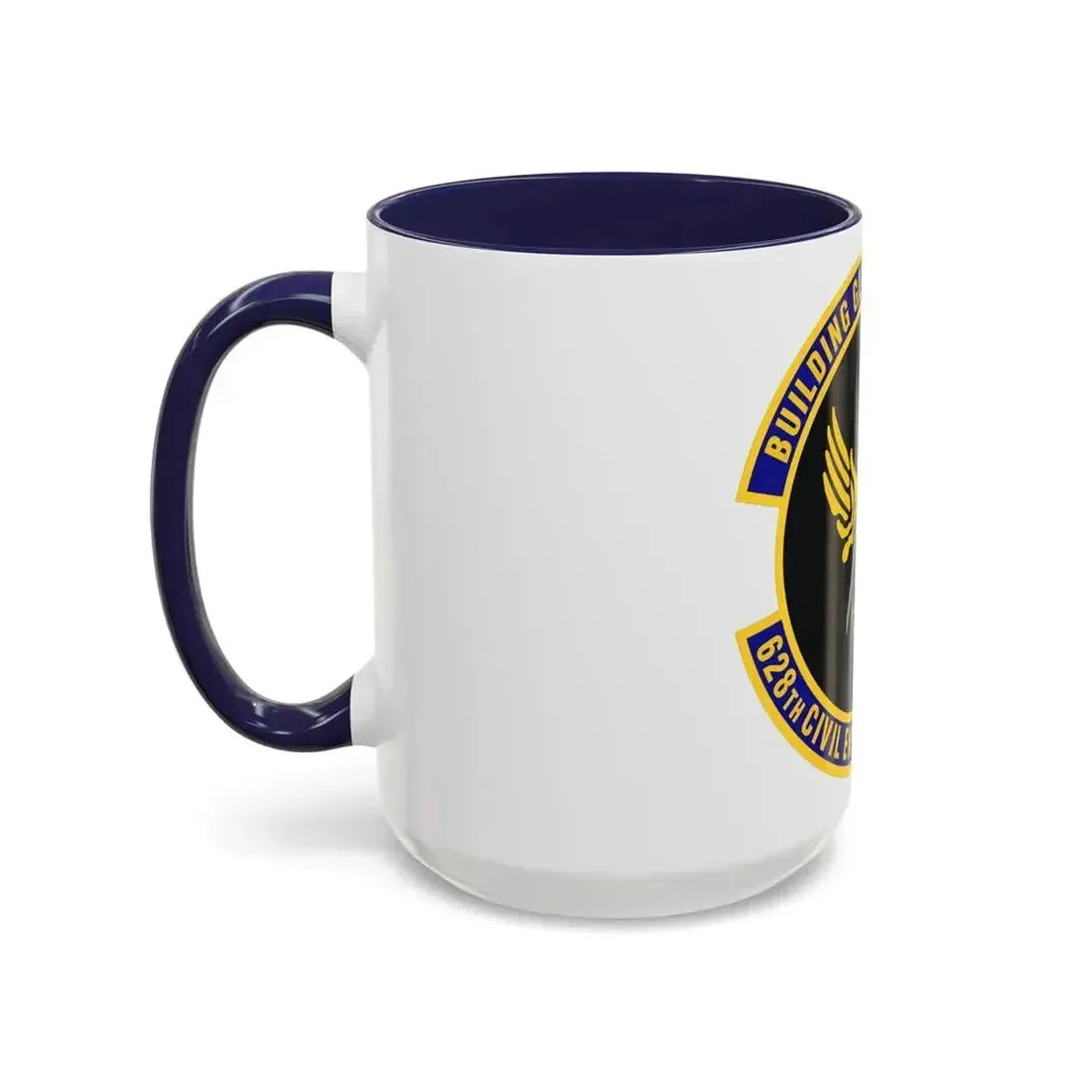 628th Civil Engineer Squadron (U.S. Air Force) Accent Coffee Mug - Go Mug Yourself