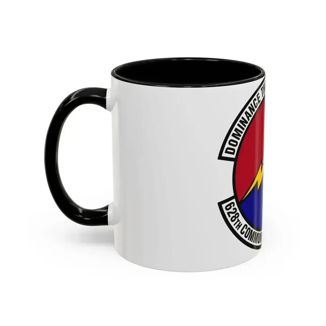 628th Communications Squadron (U.S. Air Force) Accent Coffee Mug - Go Mug Yourself