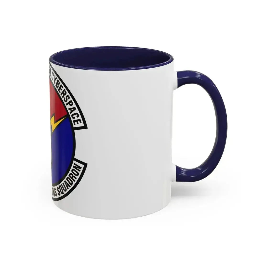 628th Communications Squadron (U.S. Air Force) Accent Coffee Mug - Go Mug Yourself