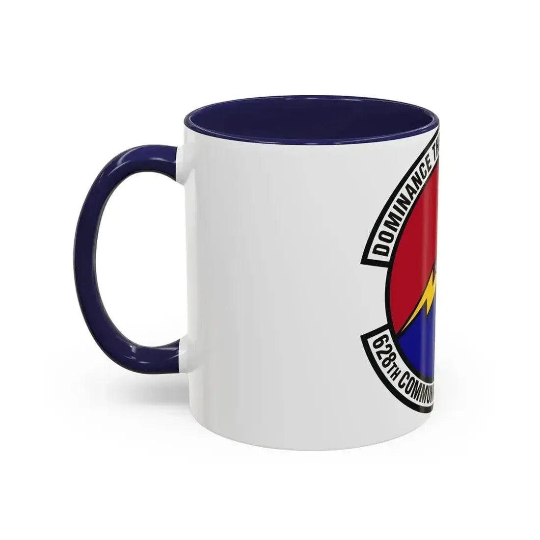 628th Communications Squadron (U.S. Air Force) Accent Coffee Mug - Go Mug Yourself