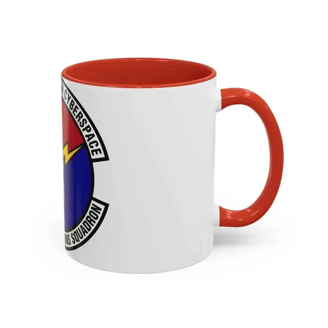 628th Communications Squadron (U.S. Air Force) Accent Coffee Mug - Go Mug Yourself