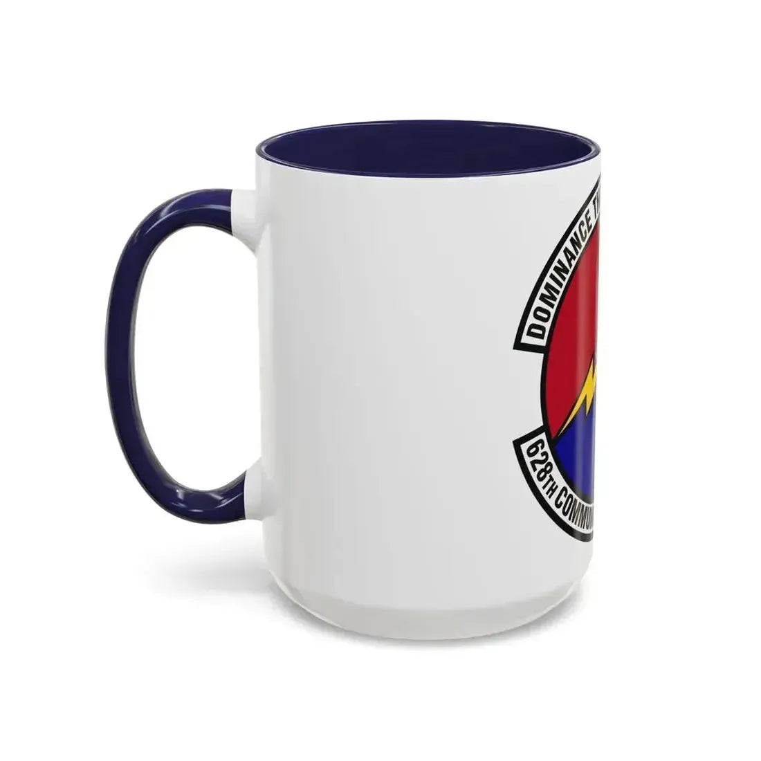 628th Communications Squadron (U.S. Air Force) Accent Coffee Mug - Go Mug Yourself