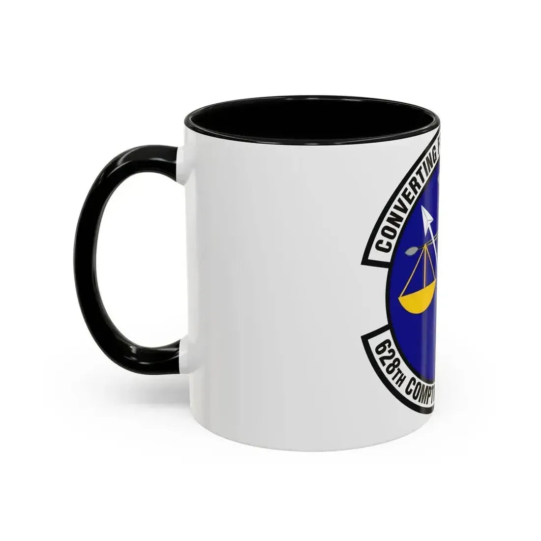 628th Comptroller Squadron (U.S. Air Force) Accent Coffee Mug - Go Mug Yourself