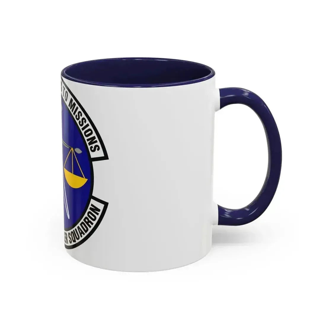 628th Comptroller Squadron (U.S. Air Force) Accent Coffee Mug - Go Mug Yourself