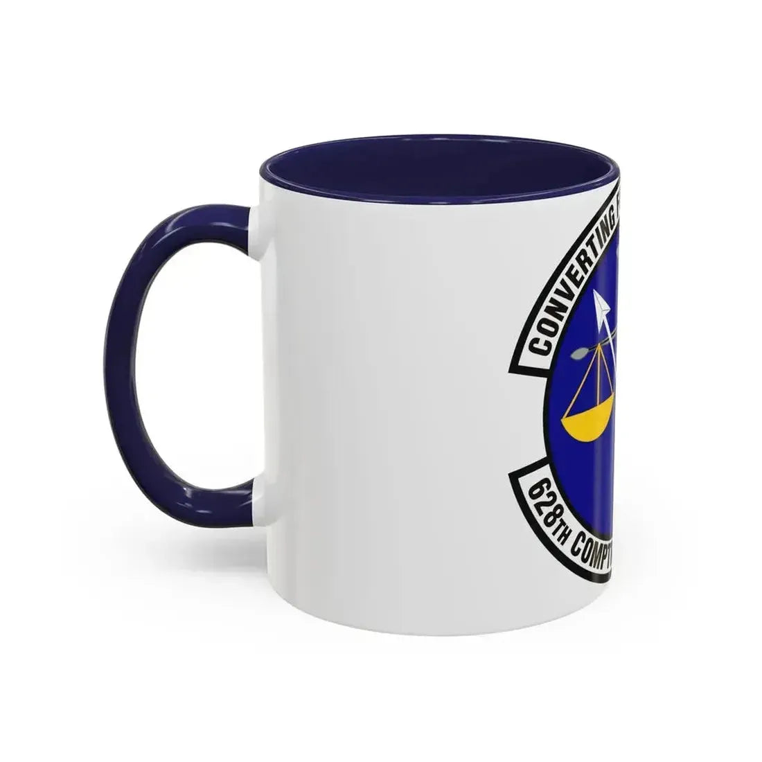 628th Comptroller Squadron (U.S. Air Force) Accent Coffee Mug - Go Mug Yourself