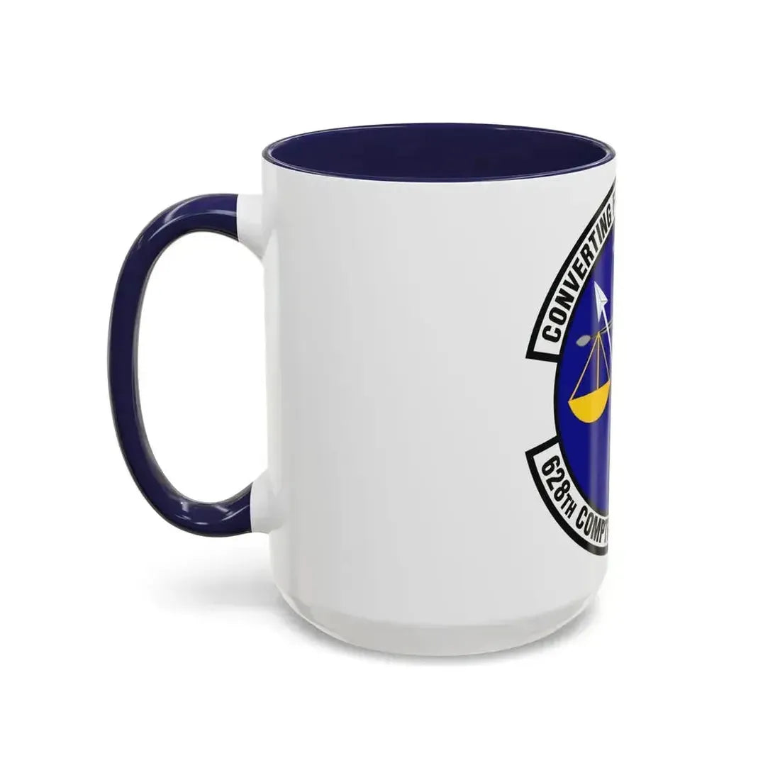 628th Comptroller Squadron (U.S. Air Force) Accent Coffee Mug - Go Mug Yourself