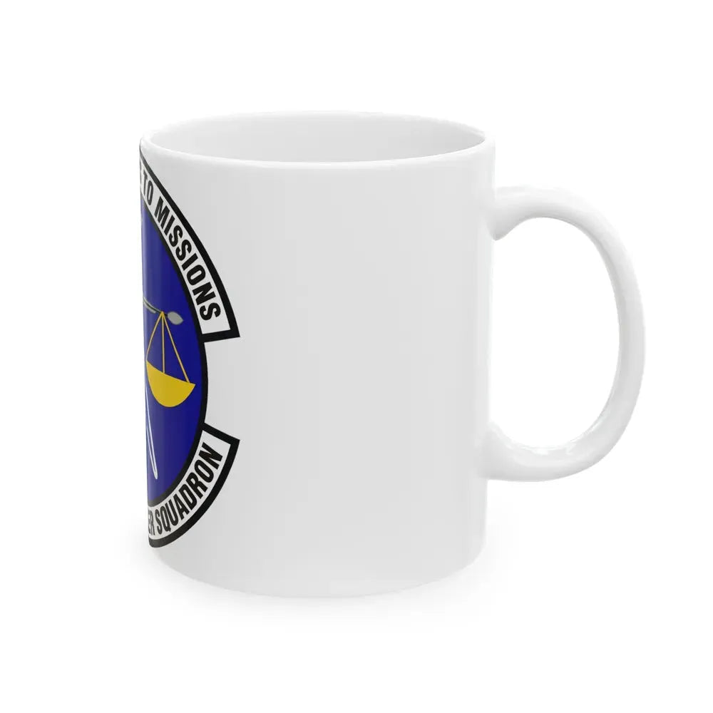 628th Comptroller Squadron (U.S. Air Force) White Coffee Mug - Go Mug Yourself