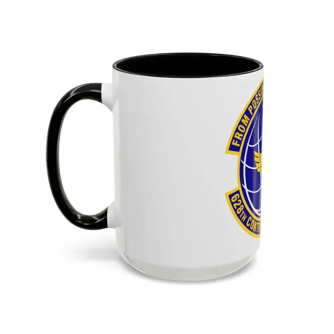 628th Contracting Squadron (U.S. Air Force) Accent Coffee Mug - Go Mug Yourself