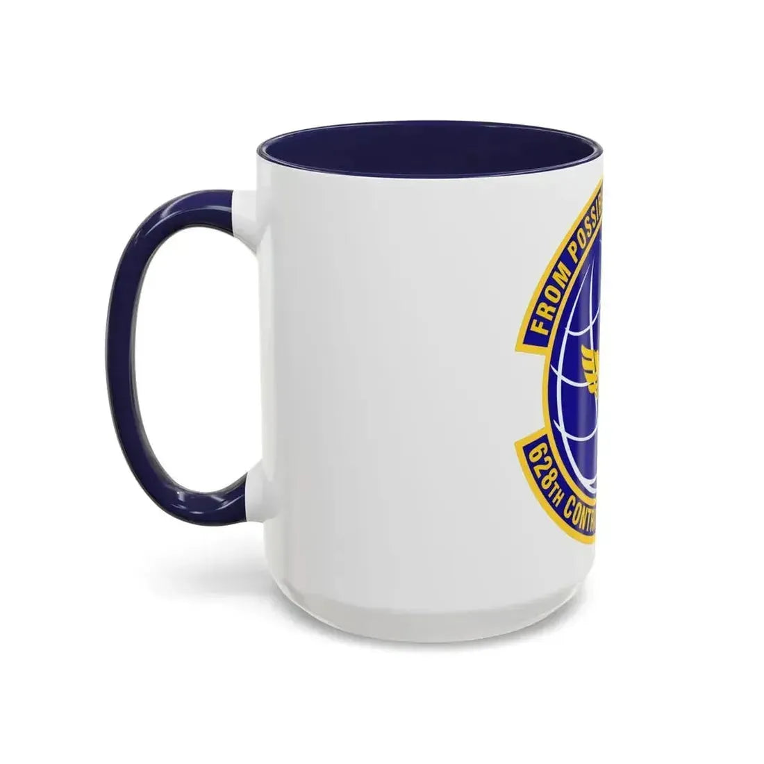 628th Contracting Squadron (U.S. Air Force) Accent Coffee Mug - Go Mug Yourself