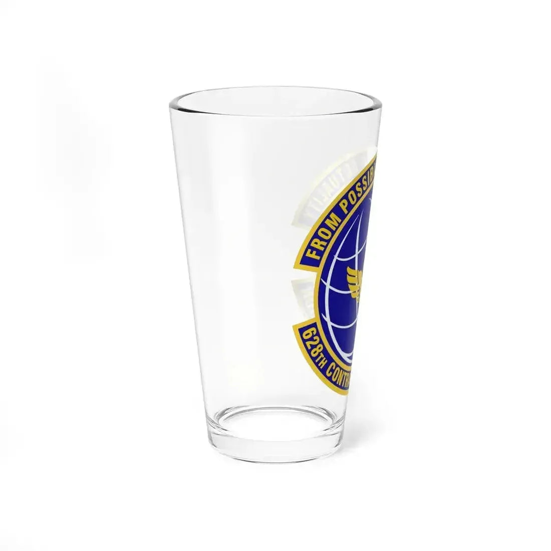 628th Contracting Squadron (U.S. Air Force) Pint Glass 16oz - Go Mug Yourself