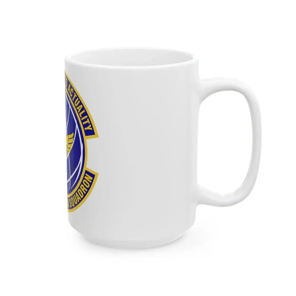 628th Contracting Squadron (U.S. Air Force) White Coffee Mug - Go Mug Yourself