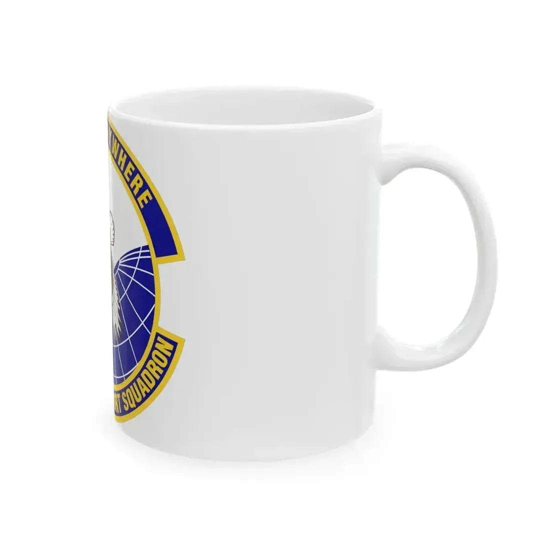 628th Force Support Squadron (U.S. Air Force) White Coffee Mug - Go Mug Yourself