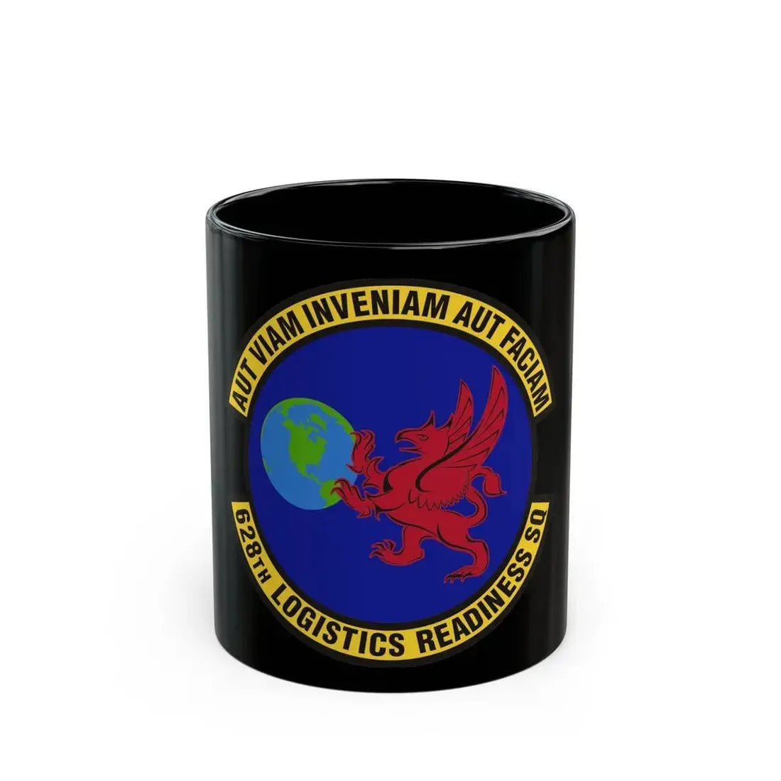 628th Logistics Readiness Squadron (U.S. Air Force) Black Coffee Mug 11oz - Go Mug Yourself