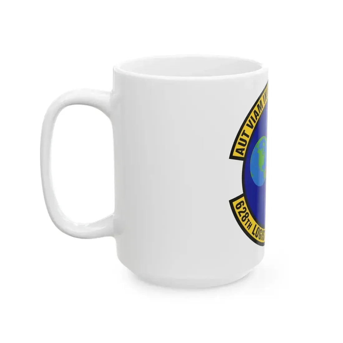 628th Logistics Readiness Squadron (U.S. Air Force) White Coffee Mug - Go Mug Yourself