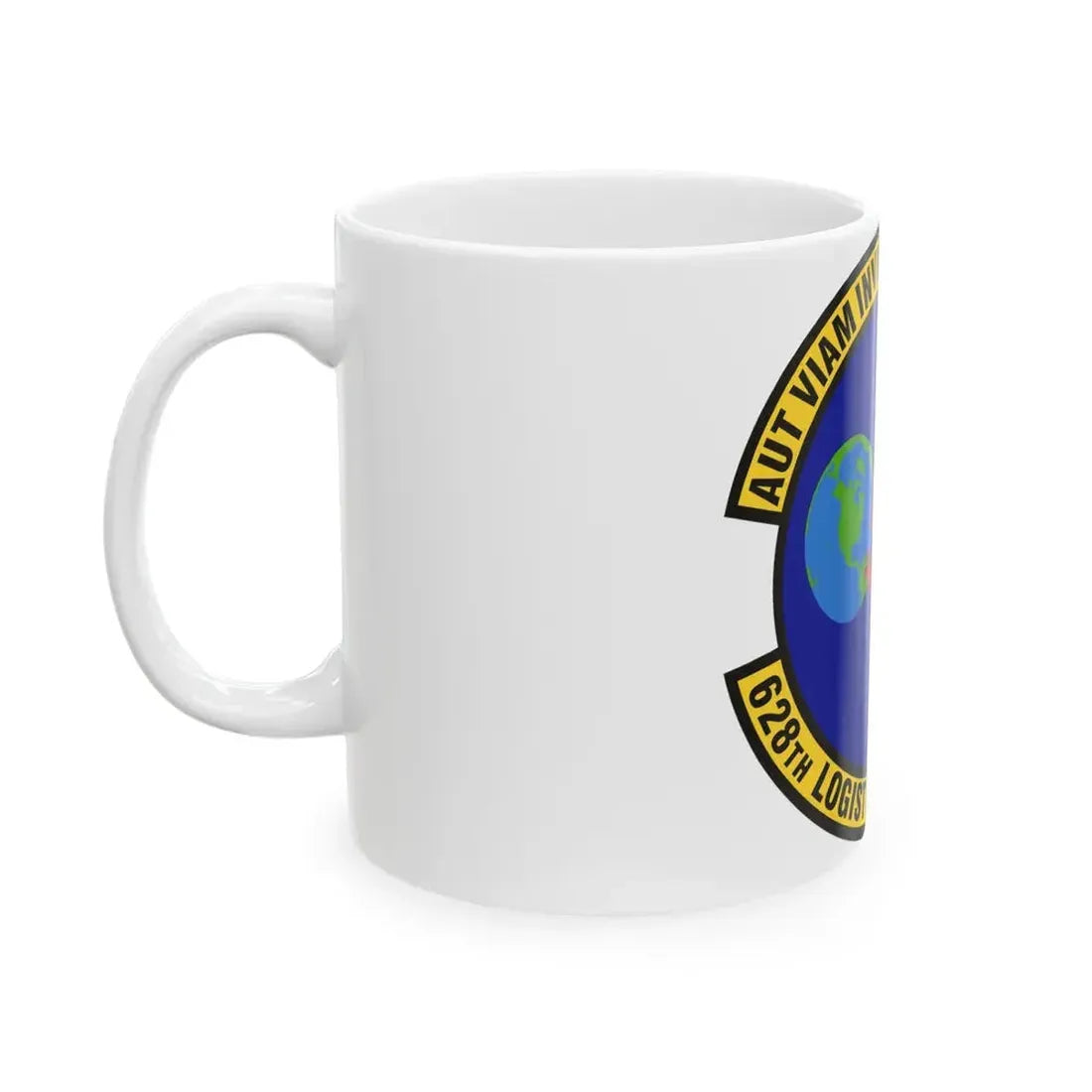 628th Logistics Readiness Squadron (U.S. Air Force) White Coffee Mug - Go Mug Yourself