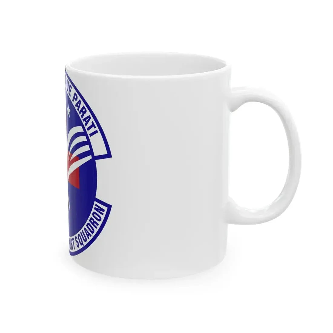 628th Medical Support Squadron (U.S. Air Force) White Coffee Mug - Go Mug Yourself