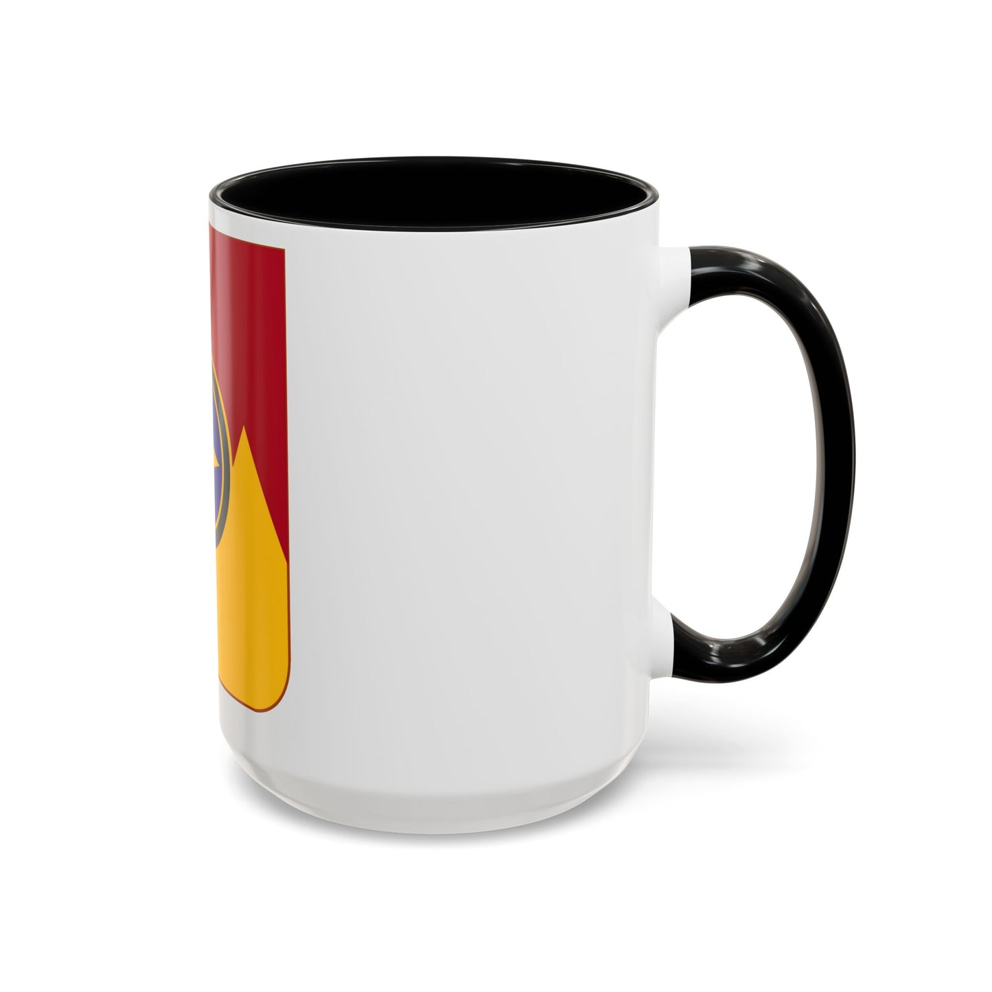 607th Armored Field Artillery Battalion v2 (U.S. Army) Accent Coffee Mug