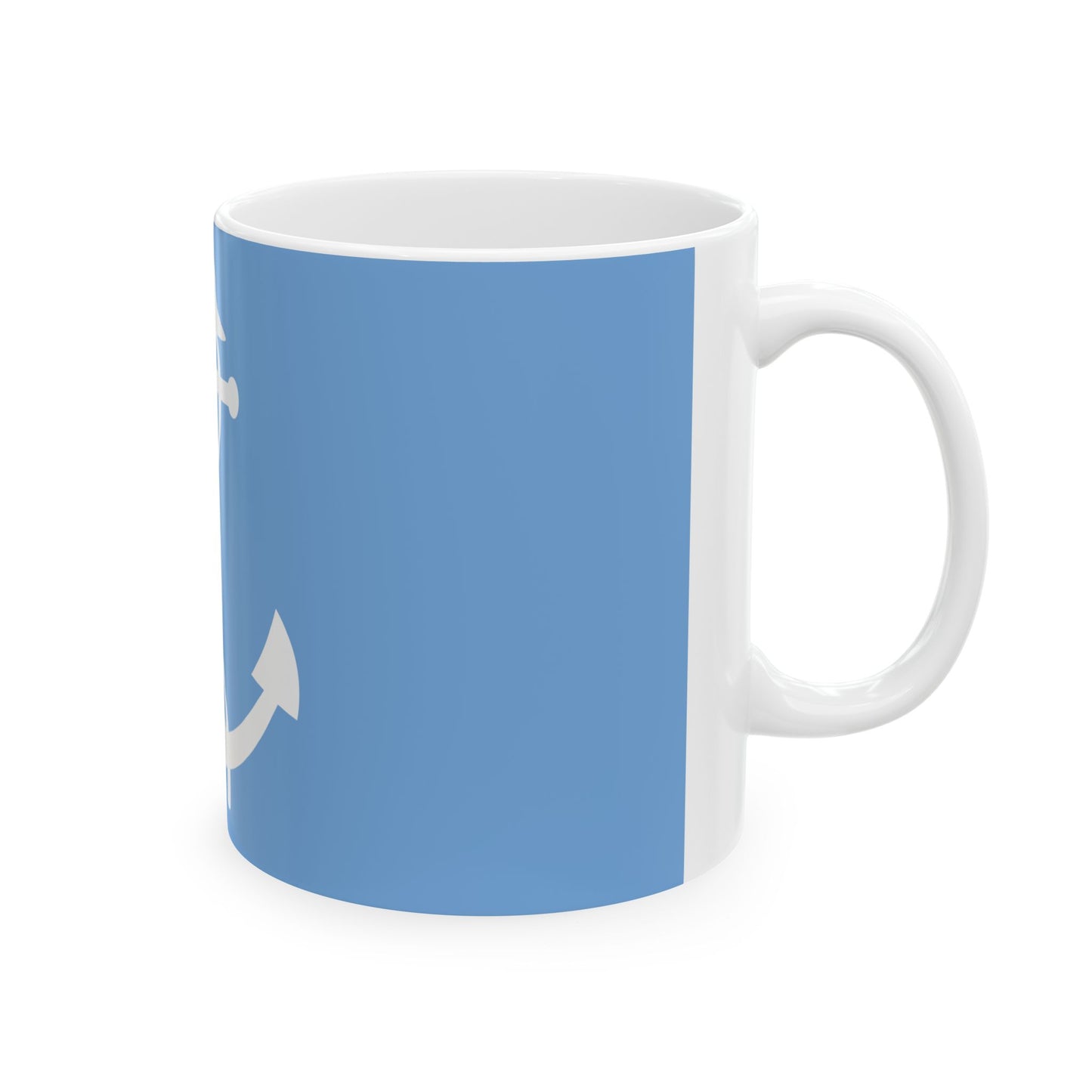 House flag of the State Merchant Fleet Argentina (Argentina) White Coffee Mug