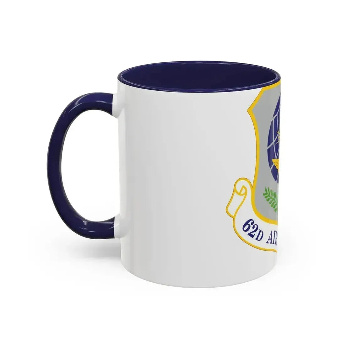 62d Airlift Wing (U.S. Air Force) Accent Coffee Mug - Go Mug Yourself