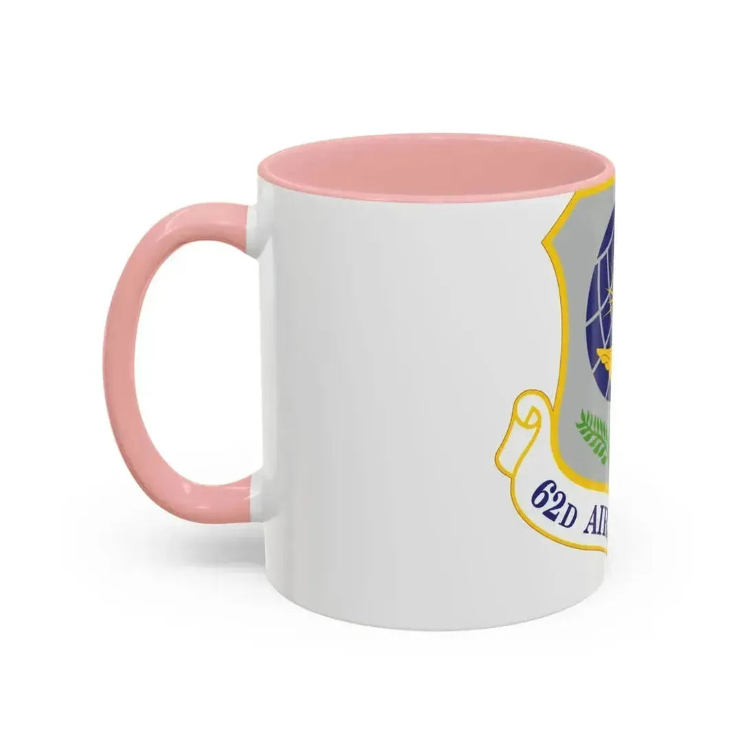 62d Airlift Wing (U.S. Air Force) Accent Coffee Mug - Go Mug Yourself