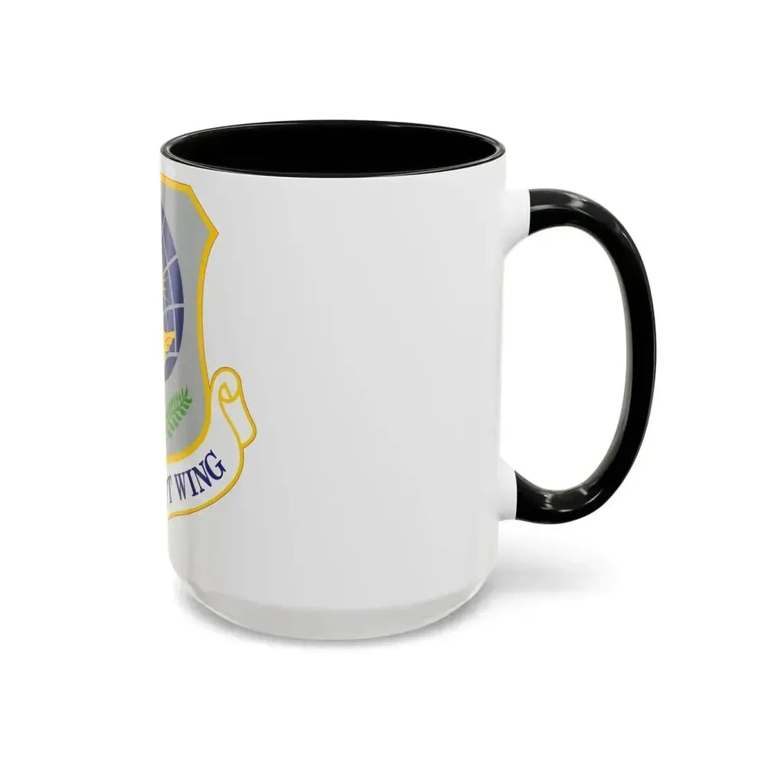 62d Airlift Wing (U.S. Air Force) Accent Coffee Mug - Go Mug Yourself