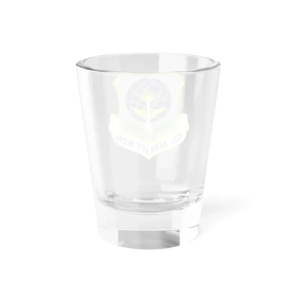 62d Airlift Wing (U.S. Air Force) Shot Glass 1.5oz - Go Mug Yourself